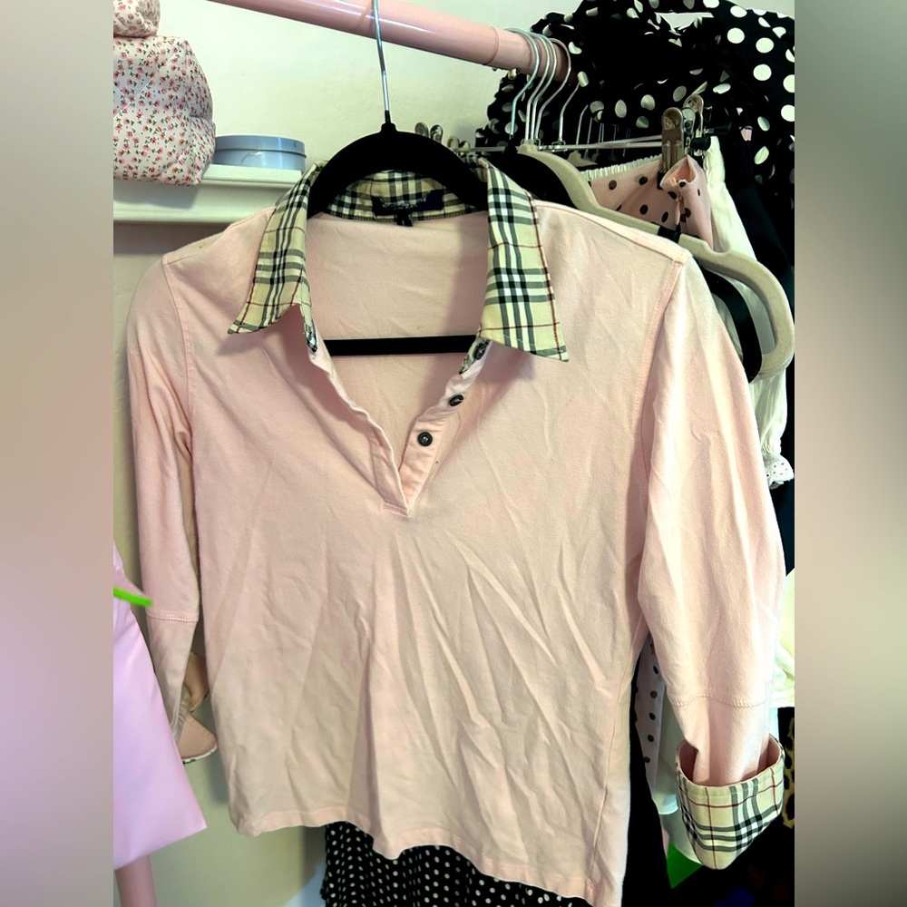 Vintage Burberry polo shirt
